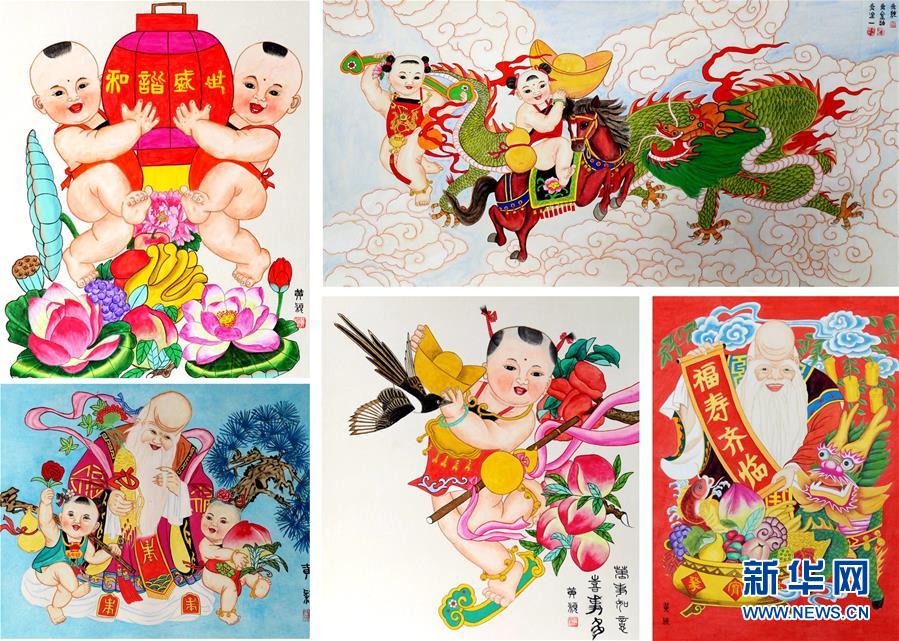 （文化）（4）手繪年畫傳承人黃穎的堅(jiān)持和創(chuàng)新