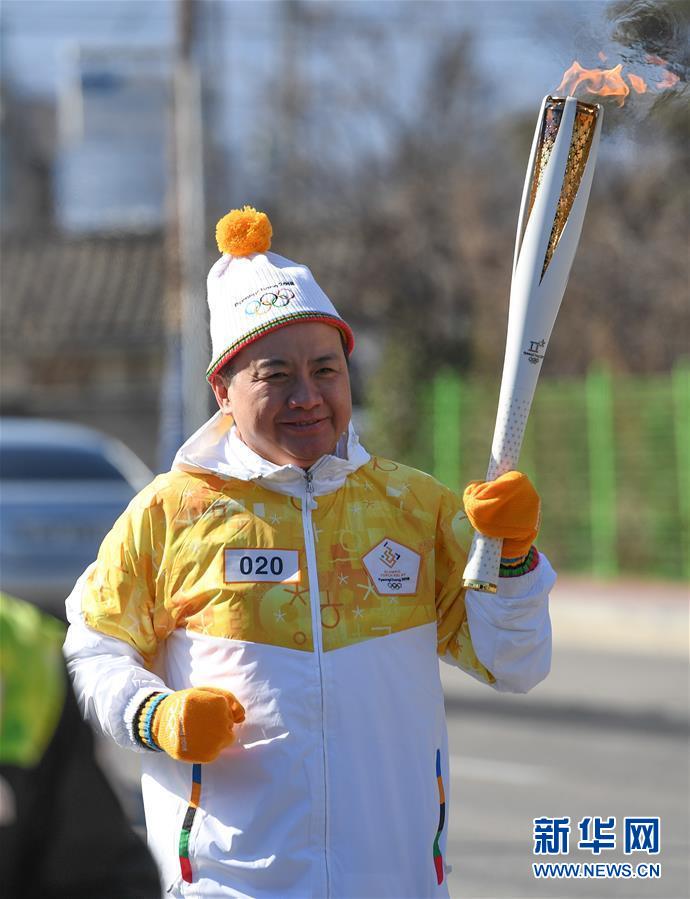 （冬奧會）（1）平昌冬奧會火炬在東海市傳遞